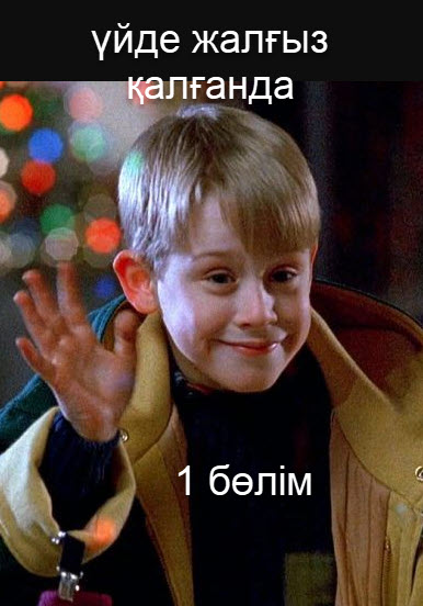 үйде жалғыз қалғанда 1 толық нұсқа